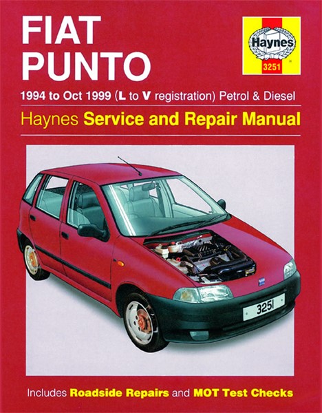 Haynes Reparationshandbok, Fiat Punto Petrol & Diesel Haynes 3251 Haynes Haynes Reparationshandbok, Fiat Punto Petrol & Diesel Haynes 3251 Haynes