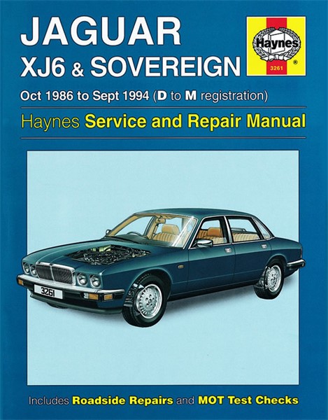 Haynes Reparationshandbok, Jaguar Xj6 & Sovereign Haynes 3261 Haynes