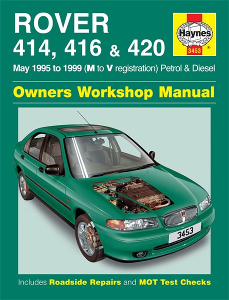 Haynes Reparationshandbok, Rover 414, 416 & 420 Haynes 3453 Haynes Haynes Reparationshandbok, Rover 414, 416 & 420 Haynes 3453 Haynes