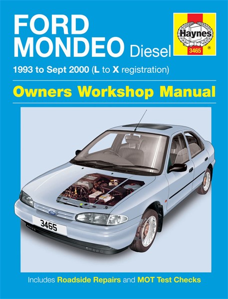 Haynes Reparationshandbok, Ford Mondeo Diesel Haynes 3465 Haynes