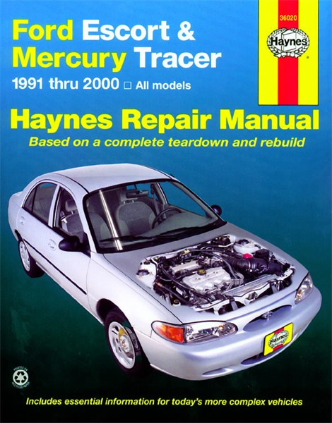 Haynes Reparationshandbok, Ford Escort & Mercury Tracer Haynes 36 Haynes
