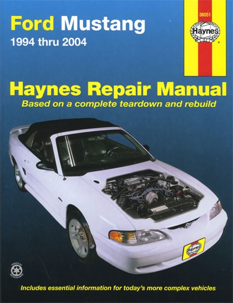 Haynes Reparationshandbok, Ford Mustang, Universal Haynes