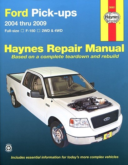 Haynes Reparationshandbok, Ford Pick-ups, Full-size F-150 Haynes  Haynes