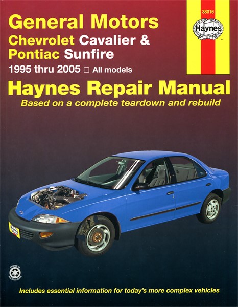 Haynes Reparationshandbok, Gm: Chevrolet Cavalier & Sunfire Hayne Haynes