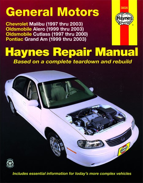 Haynes Reparationshandbok, Gm: Malibu, Alero, Cutlass Haynes 3802 Haynes Haynes Reparationshandbok, Gm: Malibu, Alero, Cutlass Haynes 3802 Haynes