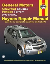 Haynes Reparationshandbok, Chevrolet Equinox Pontiac Torrent Hayn Haynes
