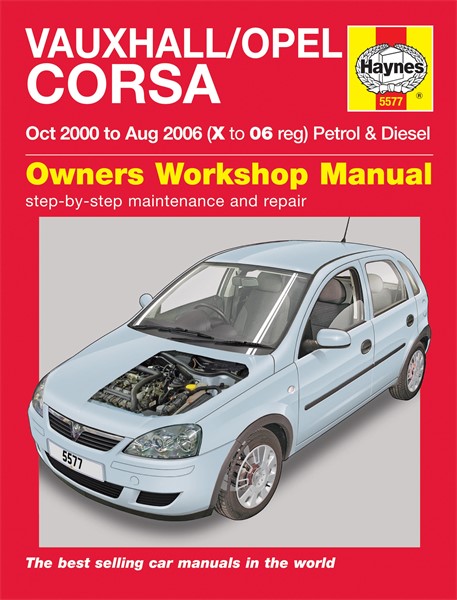 Haynes Reparationshandbok, Vauxhall/opel Corsa, Universal Haynes