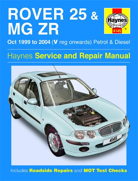 Haynes Reparationshandbok, Rover 25 & Mg Zr Petrol & Diesel Hayne Haynes