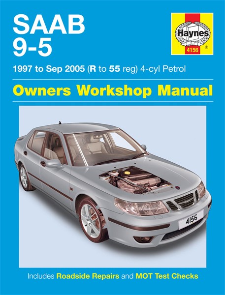 Haynes Reparationshandbok, Saab 9-5 4-cyl Saloon & Estate Haynes  Haynes