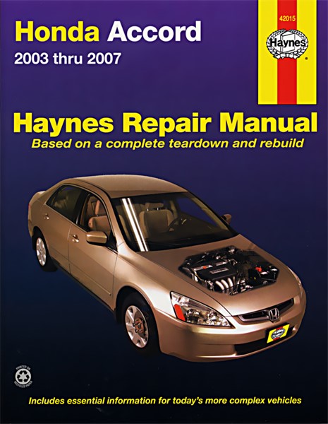 Haynes Reparationshandbok, Honda Accord, Universal Haynes 42015 Haynes