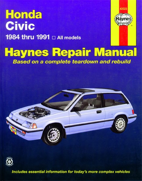 Haynes Reparationshandbok, Honda Civic, Universal Haynes 42023 Haynes