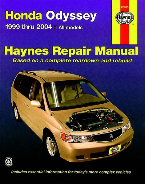 Haynes Reparationshandbok, Honda Odyssey, Universal Haynes 42035 Haynes