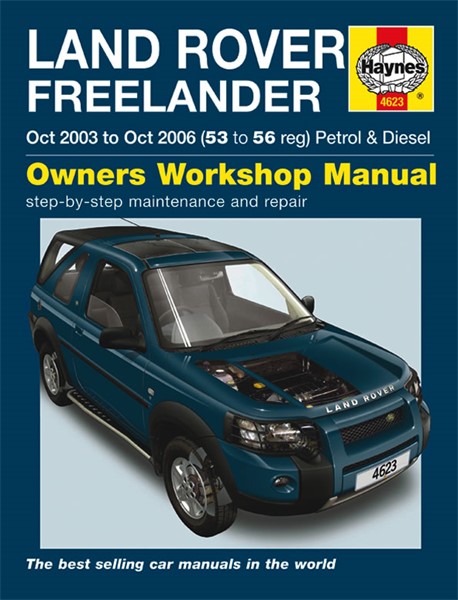Haynes Reparationshandbok, Land Rover Freelander Haynes 4623 Haynes