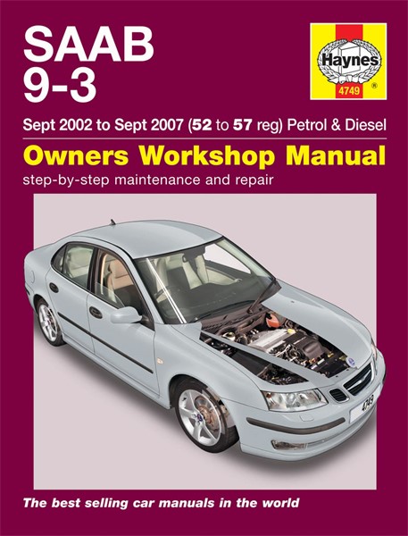 Haynes Reparationshandbok, Saab 9-3 Petrol & Diesel Haynes 4749 Haynes Haynes Reparationshandbok, Saab 9-3 Petrol & Diesel Haynes 4749 Haynes