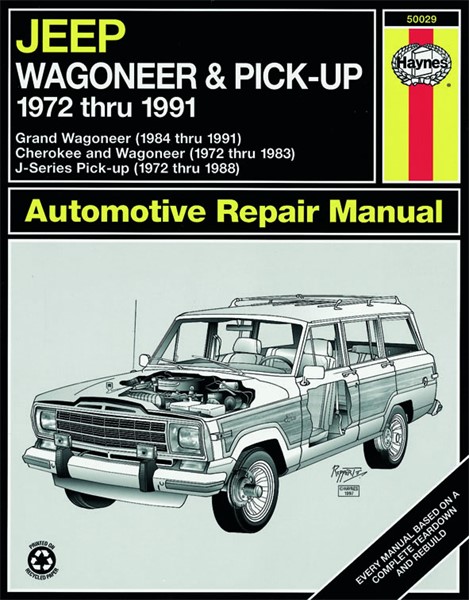 Haynes Reparationshandbok, Jeep Wagoneer/j-series Haynes 50029 Haynes