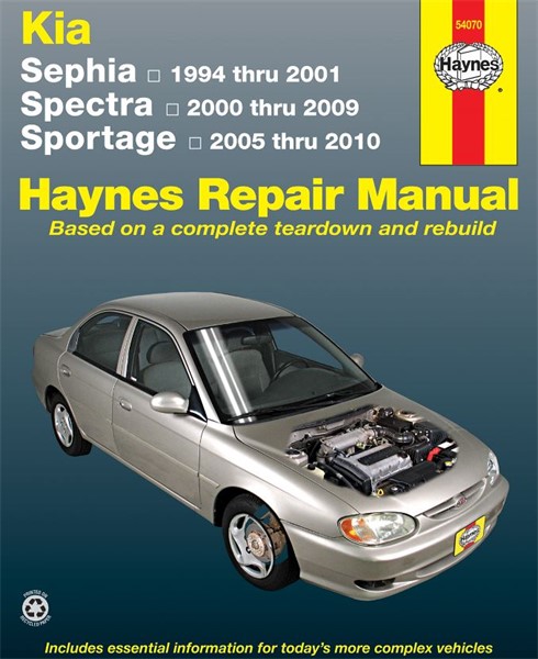 Haynes Reparationshandbok, Kia Sephia, Spectra & Sportage, Universal Haynes Haynes Reparationshandbok, Kia Sephia, Spectra & Sportage, Universal Haynes