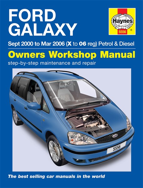 Haynes Reparationshandbok, Ford Galaxy Haynes