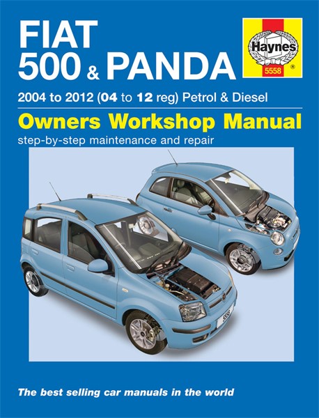 Haynes Reparationshandbok, Fiat 500 & Panda Haynes