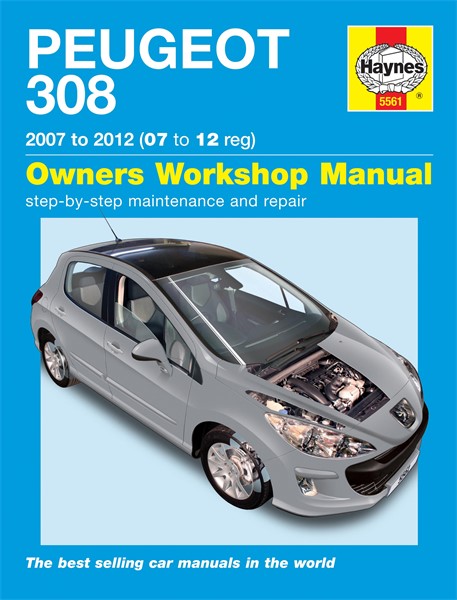 Haynes Reparationshandbok, Peugeot 308 Haynes Haynes Reparationshandbok, Peugeot 308 Haynes