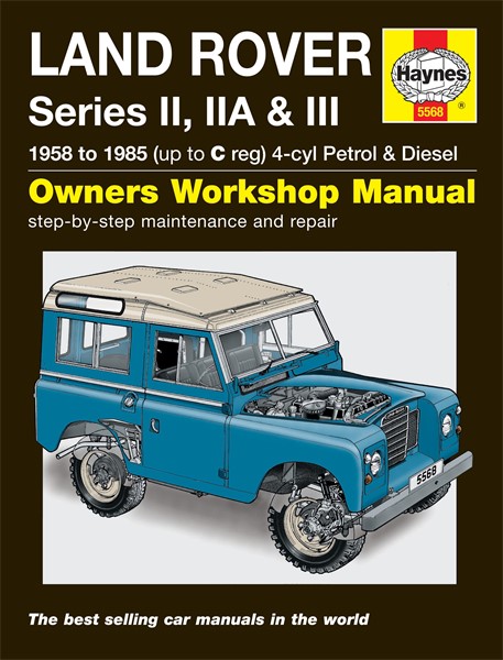 Haynes Reparationshandbok, Land Rover Series Ii, Iia & Iii, Universal Haynes