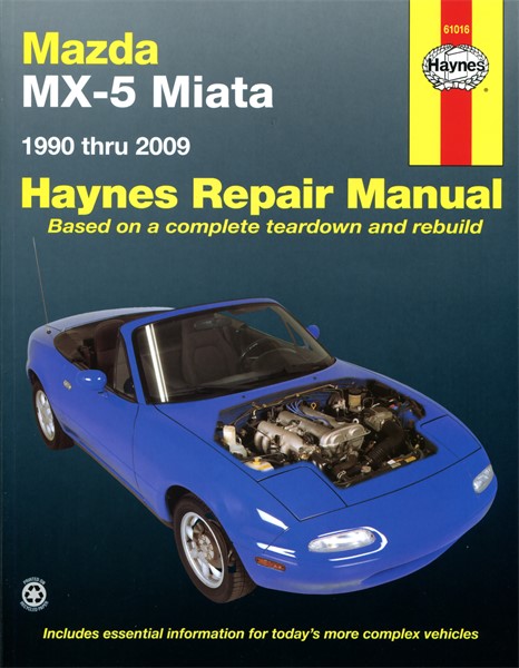 Haynes Reparationshandbok, Mazda Mx-5 Miata, Universal Haynes