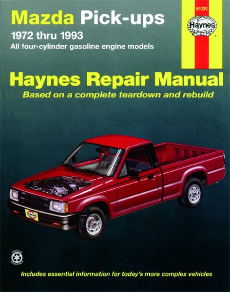 Haynes Reparationshandbok, Mazda Pick-ups, Universal Haynes