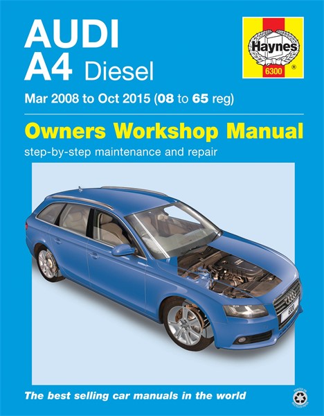 Haynes Reparationshandbok, Audi A4 Diesel Haynes Haynes Reparationshandbok, Audi A4 Diesel Haynes