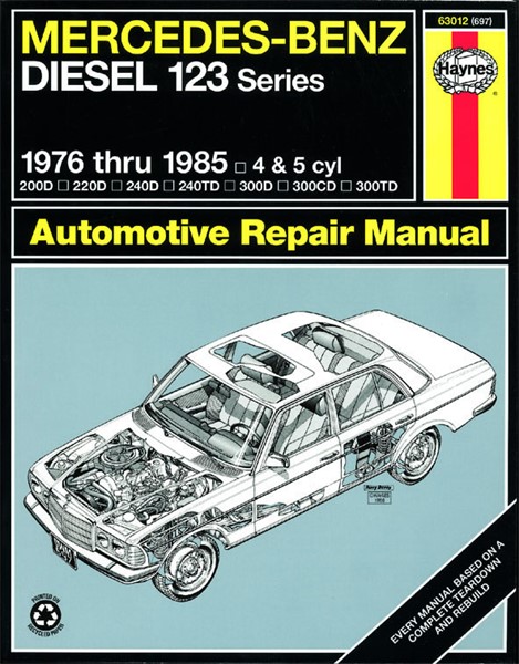 123 Haynes Reparationshandbok, Mercedes Benz Diesel, Universal Haynes