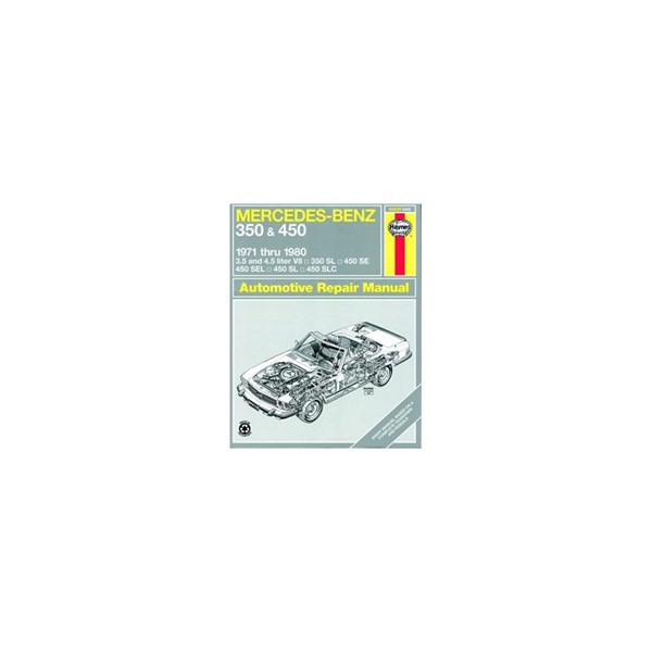 Haynes Reparationshandbok, Mercedes Benz 350 & 450, Universal Haynes