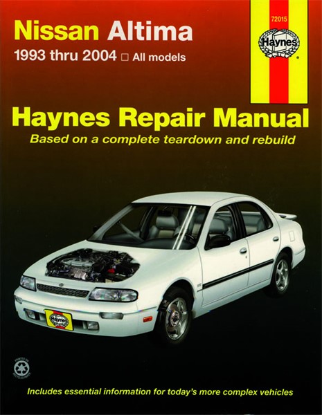 Haynes Reparationshandbok, Nissan Altima, Universal Haynes 72015 Haynes