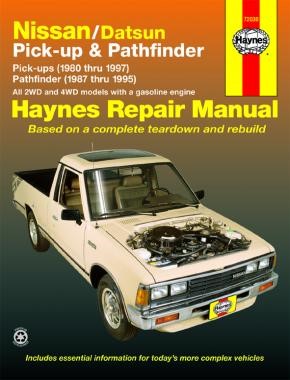 Haynes Reparationshandbok, Nissan/datsun Pick-ups Pathfinder Hayn Haynes