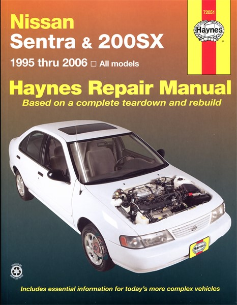 Haynes Reparationshandbok, Nissan Sentra & 200sx Haynes 72051 Haynes