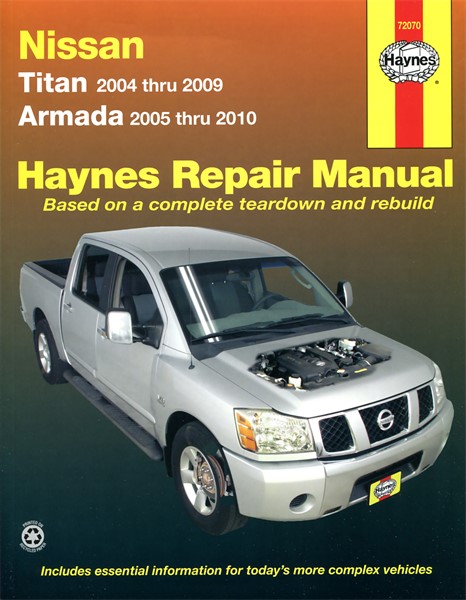 Haynes Reparationshandbok, Nissan Titan & Armada Haynes 72070 Haynes Haynes Reparationshandbok, Nissan Titan & Armada Haynes 72070 Haynes