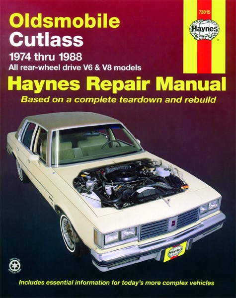 Haynes Reparationshandbok, Oldsmobile Cutlass Haynes 73015 Haynes