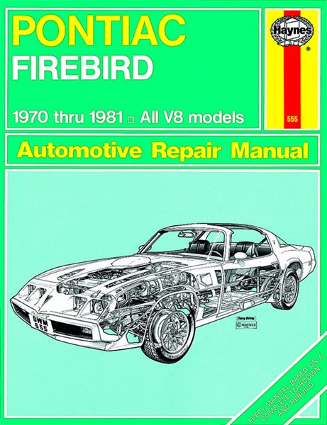 Haynes Reparationshandbok, Pontiac Firebird V8, Universal Haynes