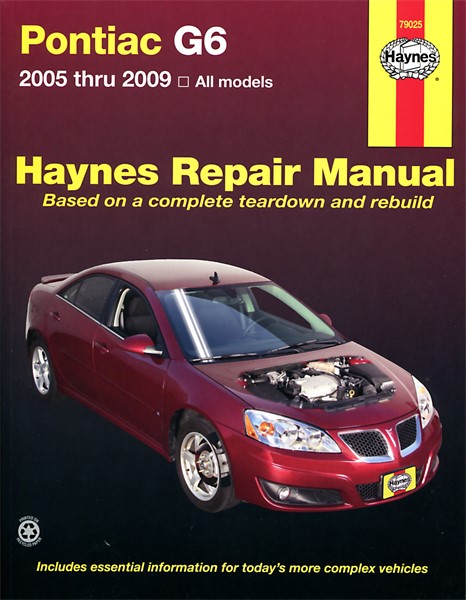 HAYNES Haynes Reparationshandbok, Pontiac G6 - P175098 Haynes