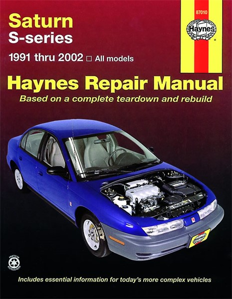 Haynes Reparationshandbok, Saturn S-series Haynes 87010 Haynes