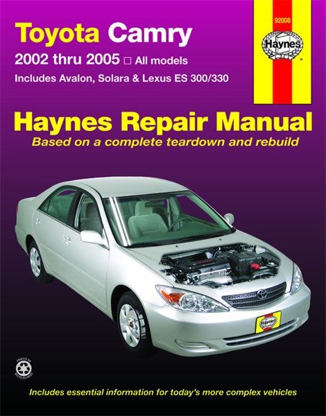 Haynes Reparationshandbok, Lexus Es 300-330 Haynes 92008 Haynes