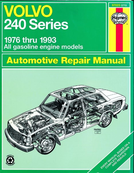 Haynes Reparationshandbok, Volvo 240 Series, Universal Haynes