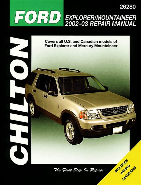 Reparationshandbok, Ford Explorer Mercury Mountaineer Haynes Hayn Haynes