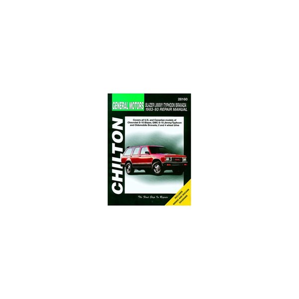 Haynes Reparationshandbok, Chevrolet Blazer/jimmy/typhoon Haynes  Haynes