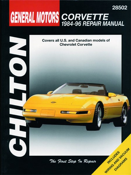Haynes Reparationshandbok, Chevrolet Corvette Haynes HayC28502 Haynes