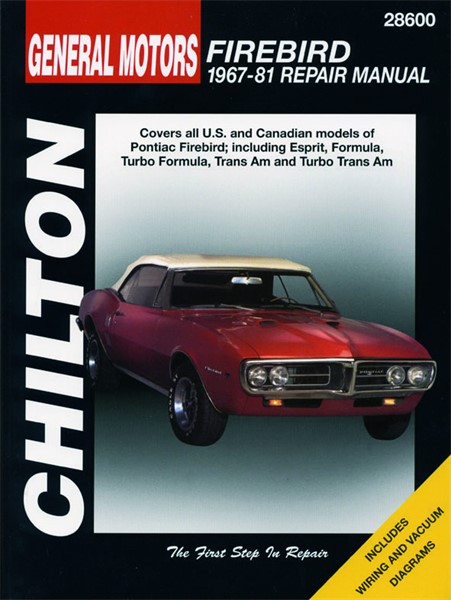 Pontiac Firebird 1967 - 81, Universal Haynes