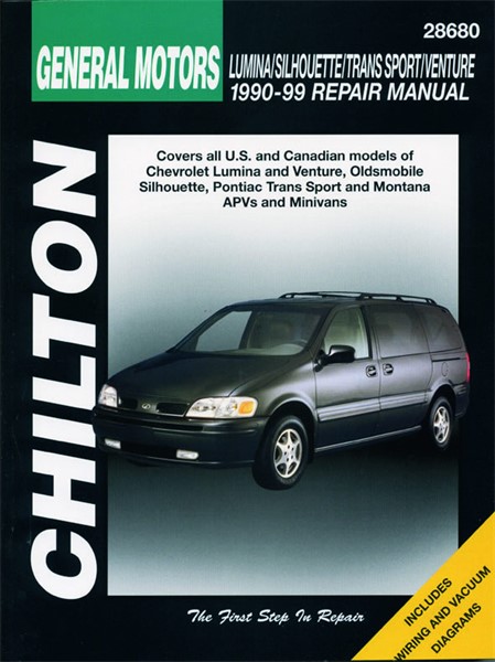 Gm: Lumina Apv/silhouette/trans Sport/venture 1990 - 99 Haynes Ha Haynes