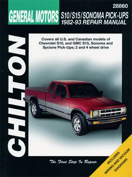 Haynes Reparationshandbok, Chevrolet S10/s15/sonoma Pick-ups Hayn Haynes
