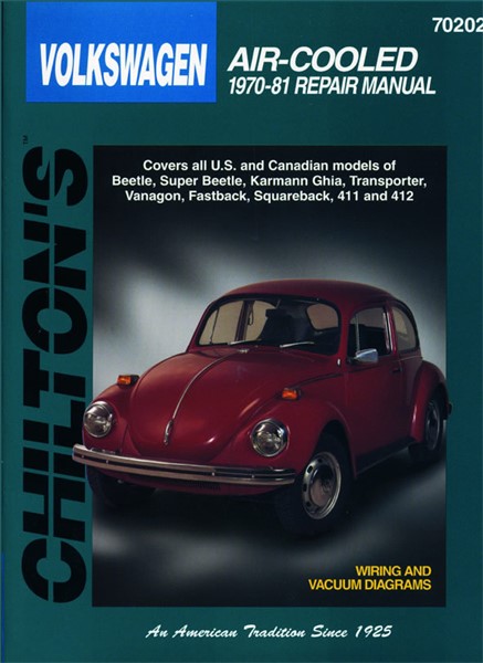 Haynes Reparationshandbok, Vw luftkyld Haynes HayC70202 Haynes