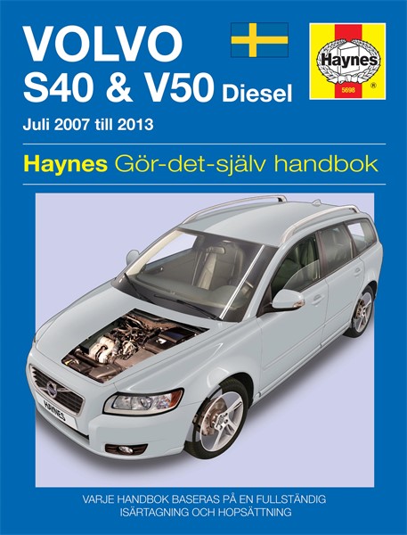 Haynes Reparationshandbok, Volvo S40 & V50 Haynes