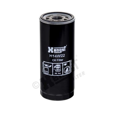 Oljefilter Hengst filter H14W22 HENGST FILTER