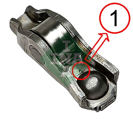 Vipparm, ventiler, Insugssidan Ina 422 0221 10 INA