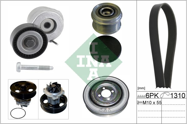 Vattenpump + spårremssats Ina 529 0045 30 INA